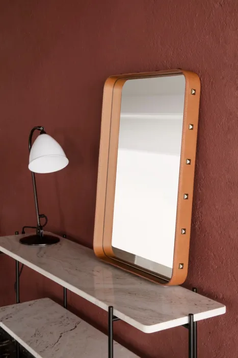 GUBIAdnet wall mirror by Jacques Adnet