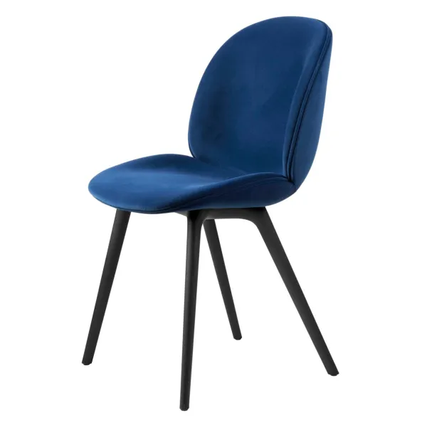 10091827 f3q beetle diningchair fullyupholstered plastic black sunday  dedar  003   